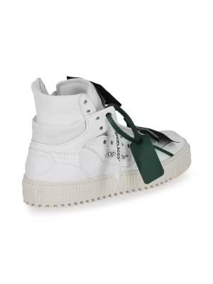 حذاء سنيكرز Off-White 3.0 Off Court برقبة عالية وشعار