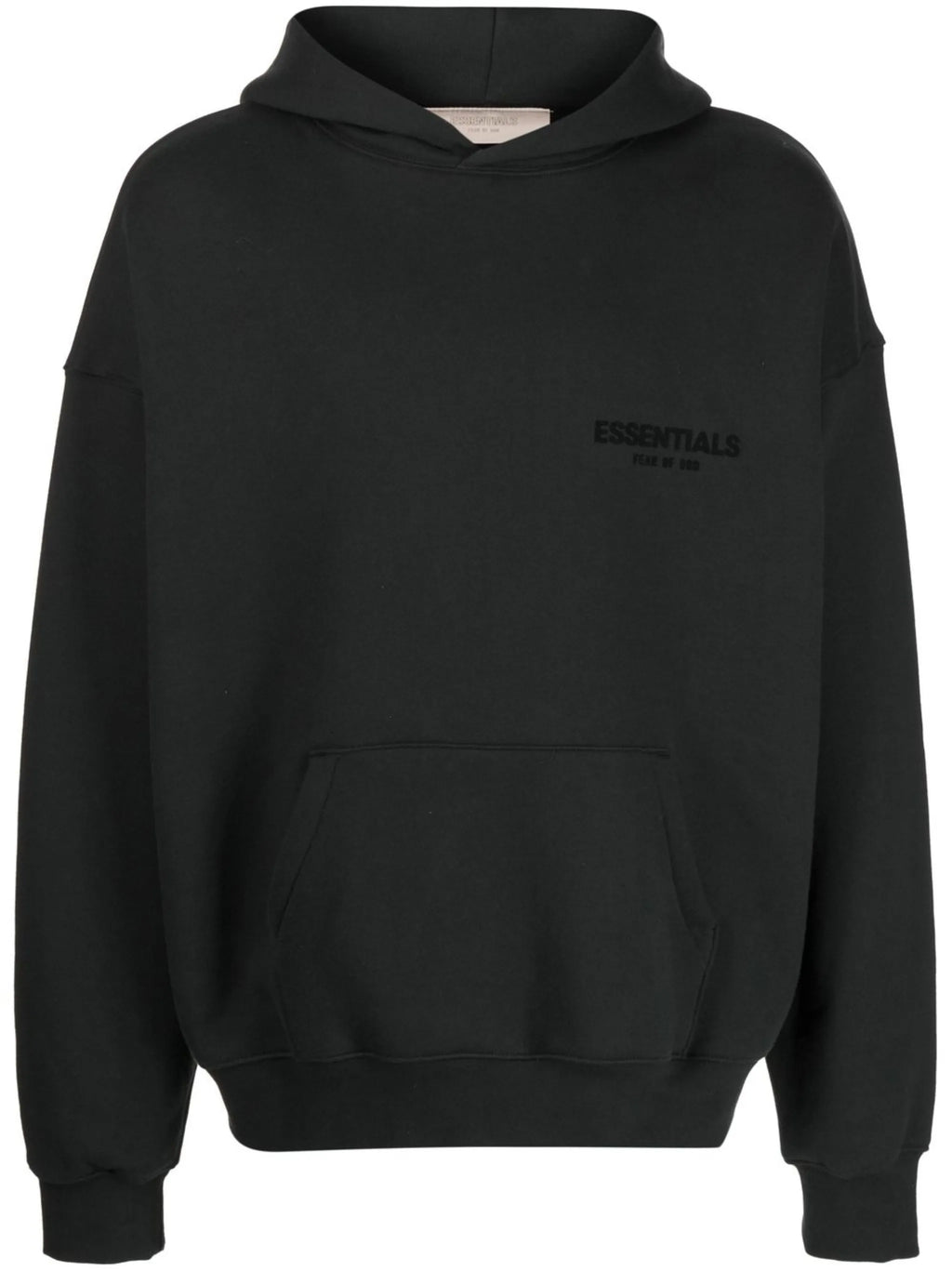 ESSENTIALS logo-print hoodie