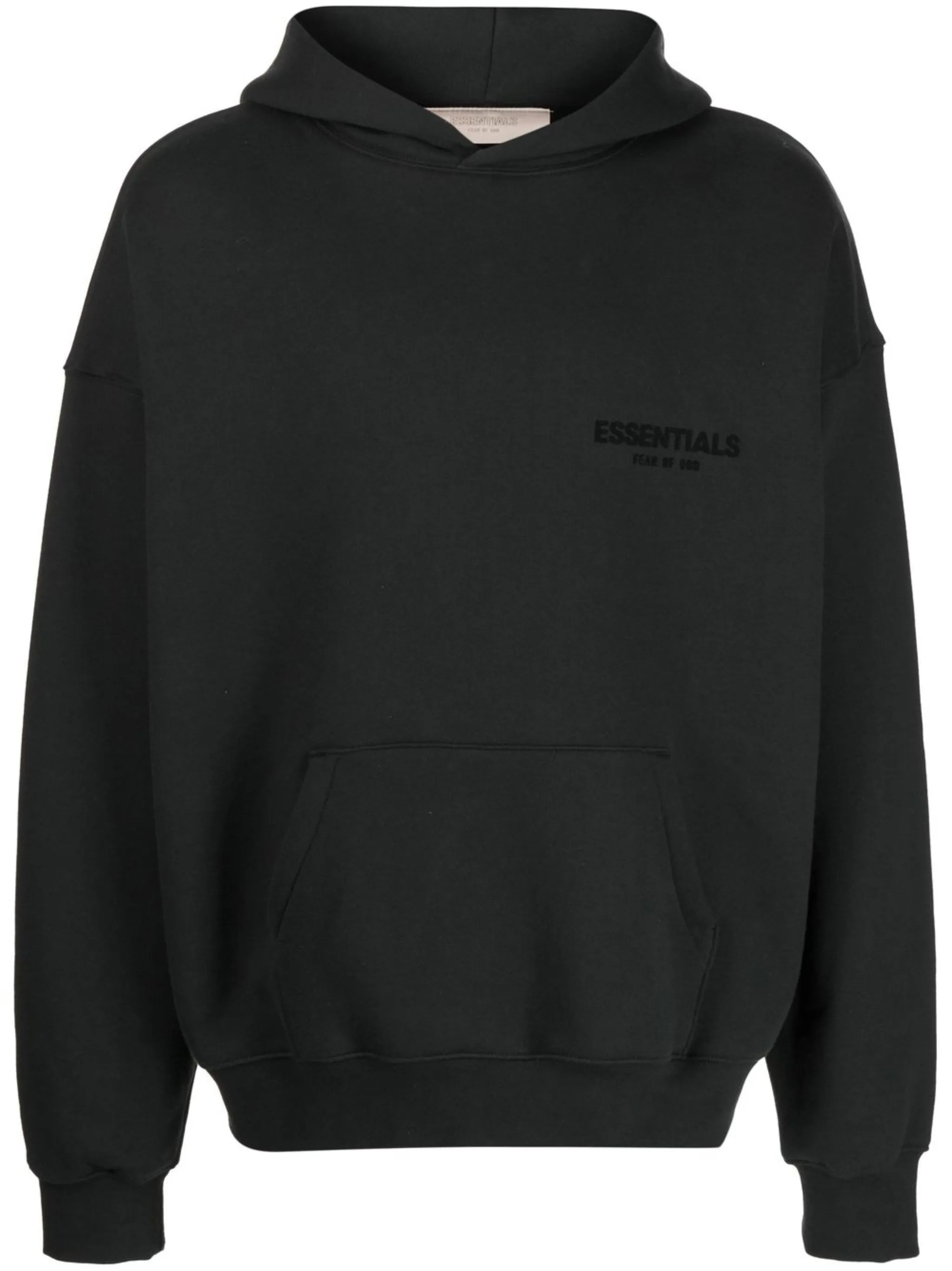 ESSENTIALS logo-print hoodie