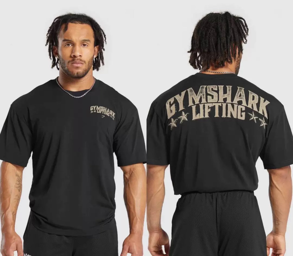 تيشيرتات أوفر سايز من Gymshark (طلب مسبق)