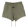 FEAR OF GOD ESSENTIALS logo-patch drawstring-waist Track Shorts | Green