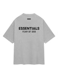 Fear of God Essentials T-shirt FW22 Light/Dark oatmeal