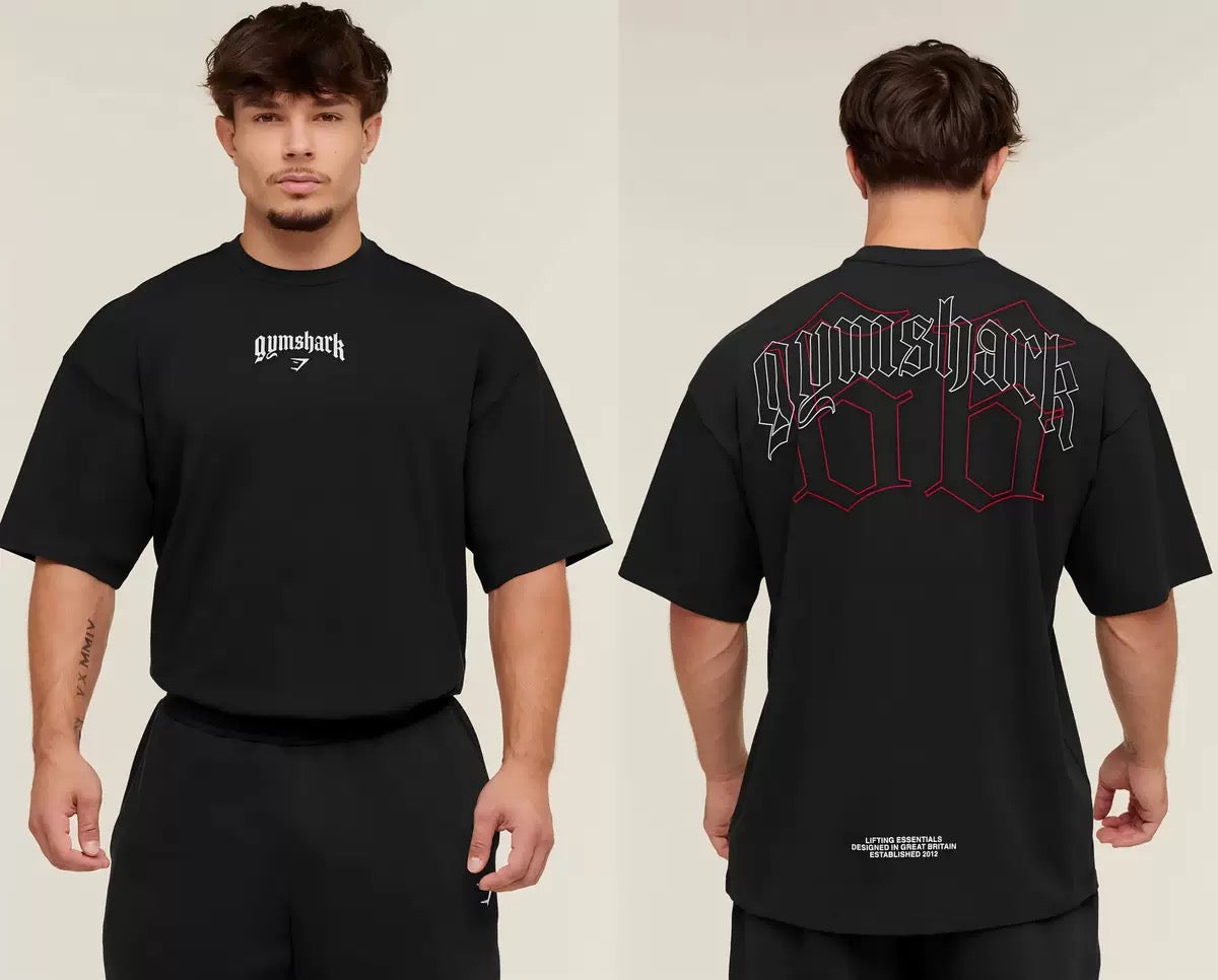 تيشيرتات أوفر سايز من Gymshark (طلب مسبق)