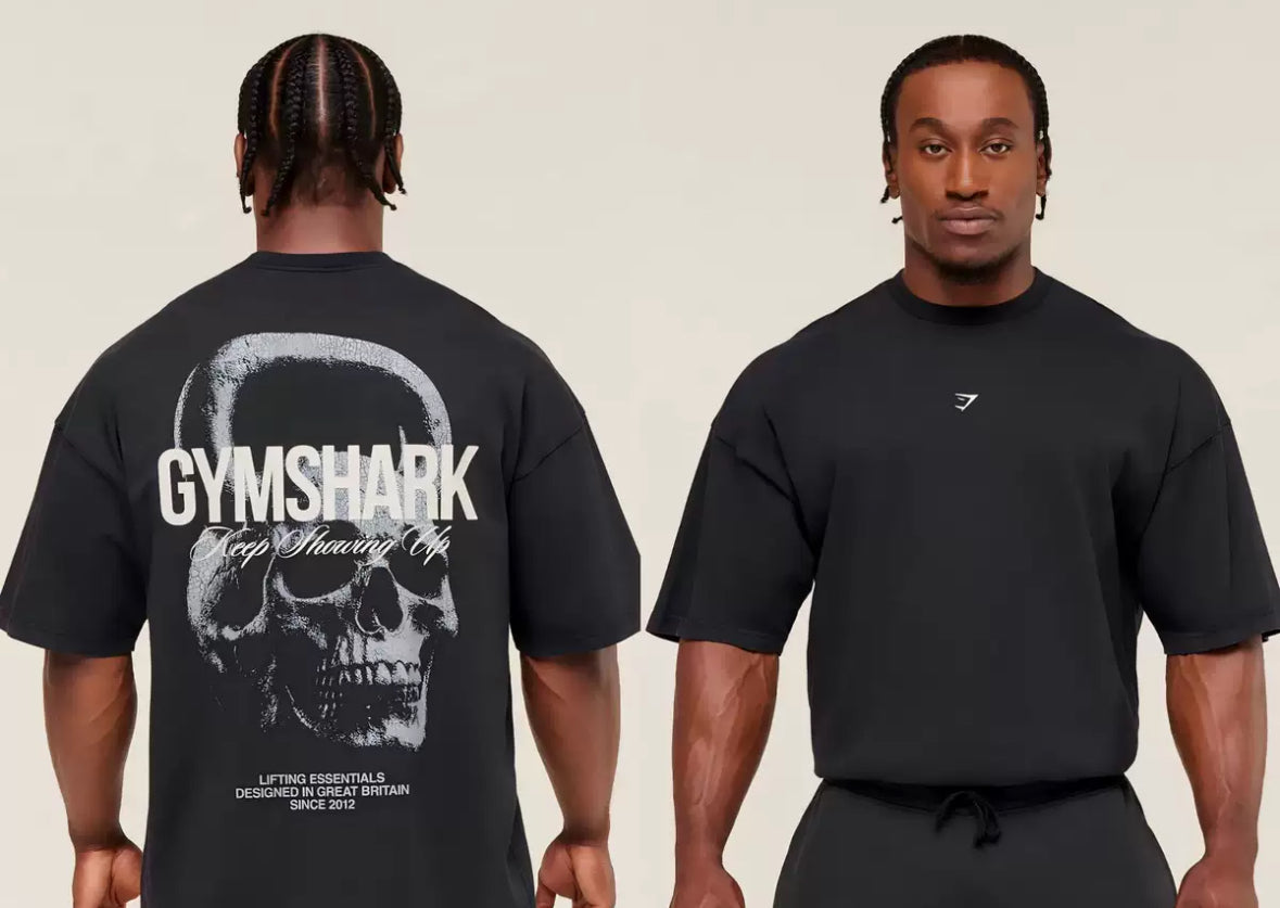 تيشيرتات أوفر سايز من Gymshark (طلب مسبق)