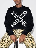 KENZO Cross Logo Sweatshirt Black