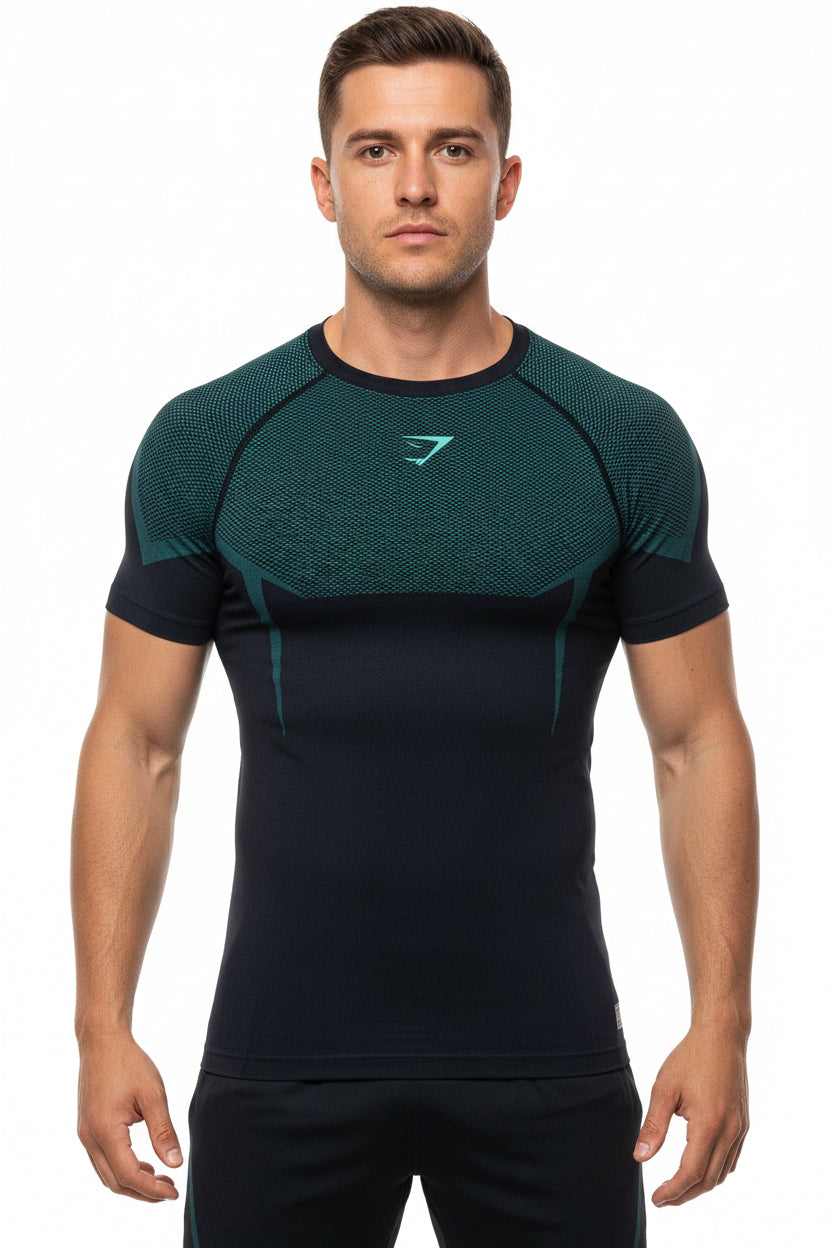 Onyx 5.0 Seamless T-Shirt Blue