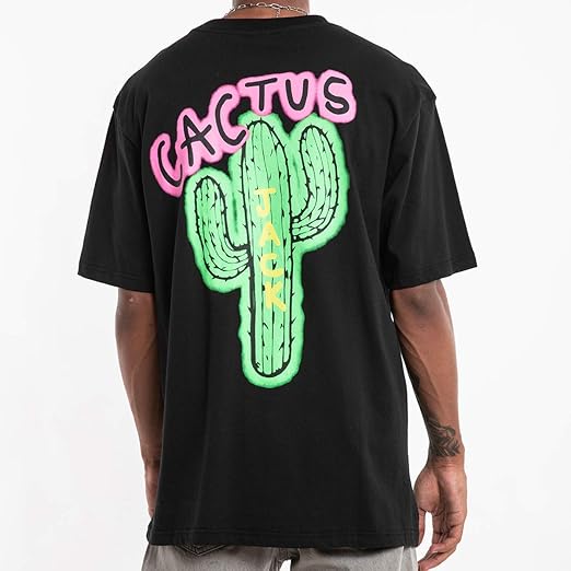 Cactus Jack Black Tee