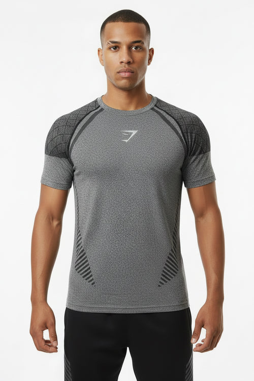 Devant seamless compression short sleeves