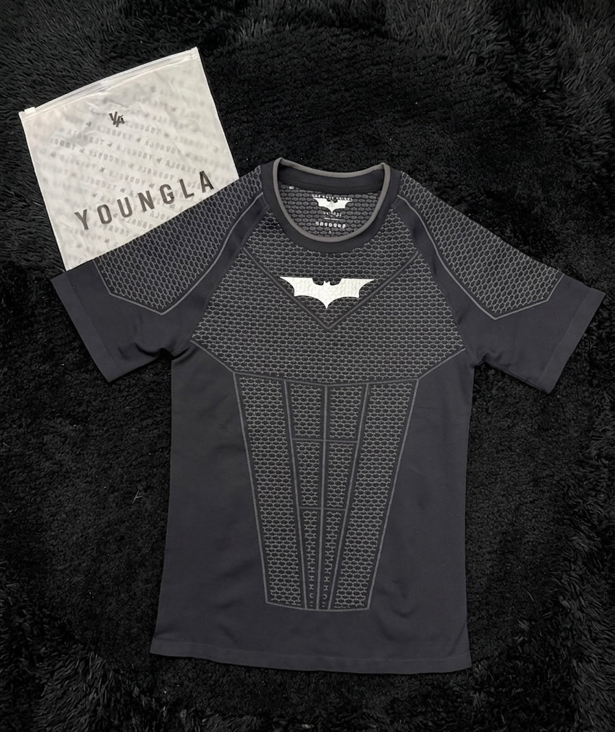 ×Batman Compression tee black S YoungLA x Batman Compression Tee – Drip Zone