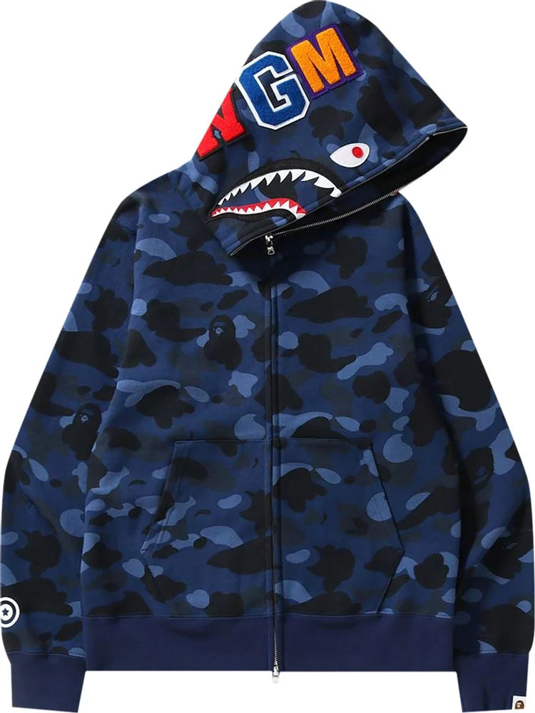 BAPE 1st Camo Shark Full Zip up Hoodie (طلب مسبق)