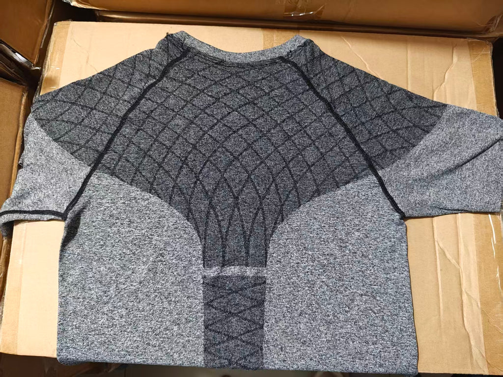Devant seamless compression short sleeves