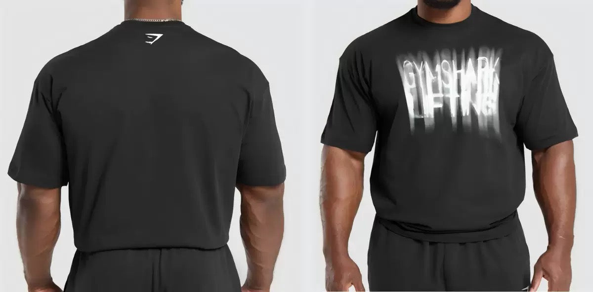 تيشيرتات أوفر سايز من Gymshark (طلب مسبق)