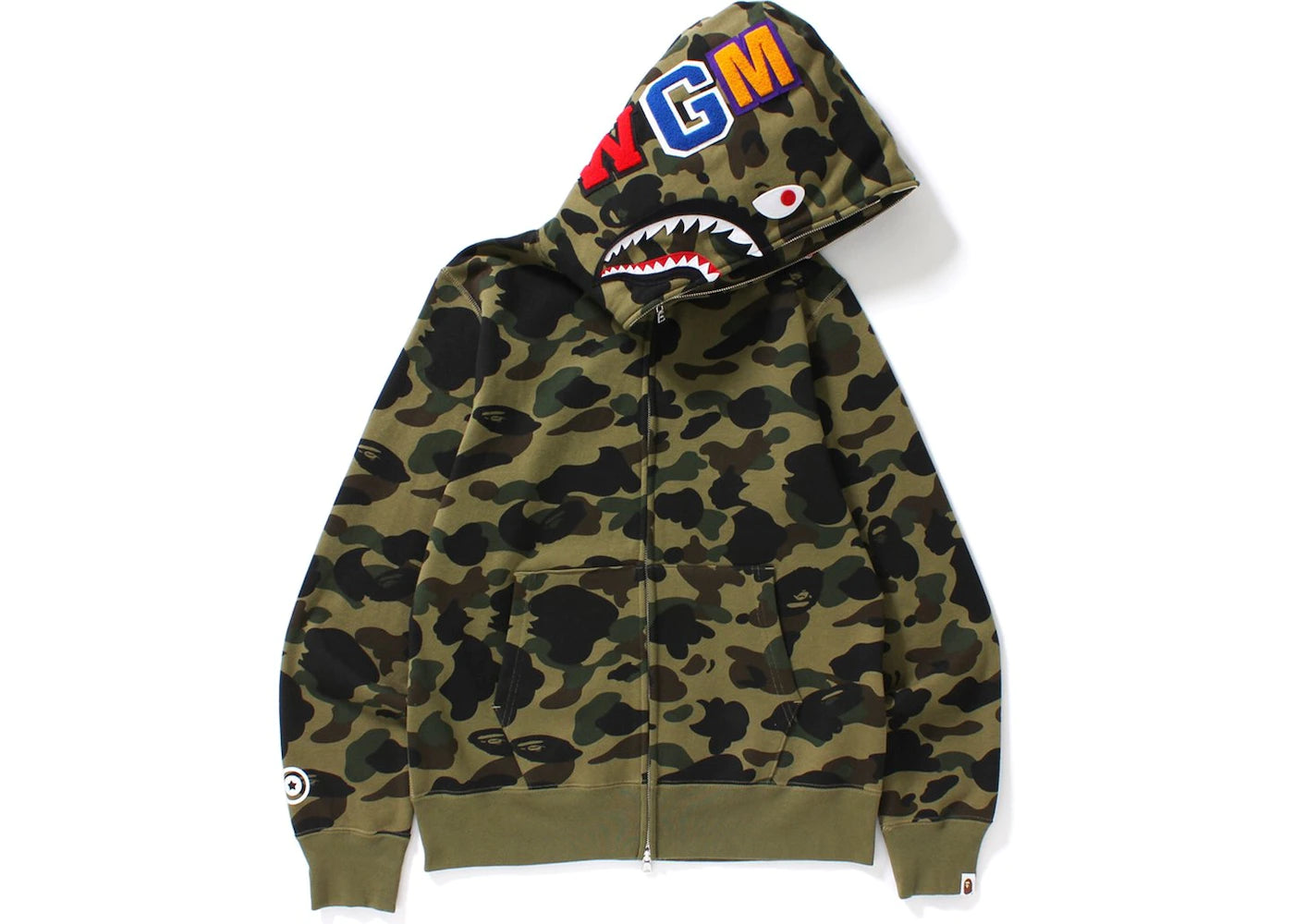 BAPE 1st Camo Shark Full Zip up Hoodie (طلب مسبق)