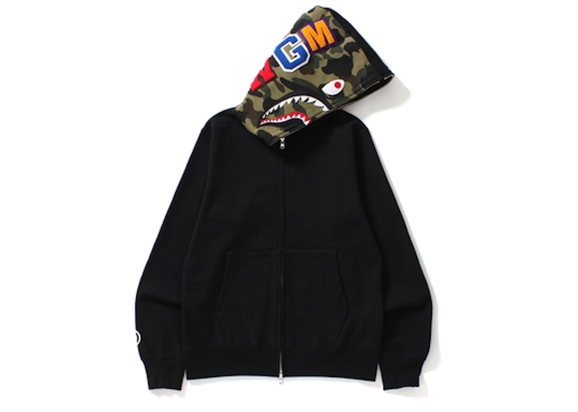 BAPE 1st Camo Shark Full Zip up Hoodie (طلب مسبق)