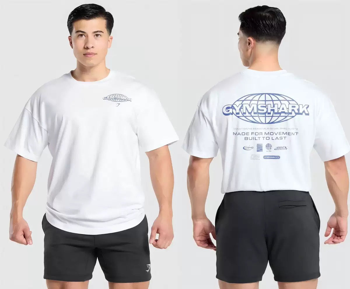 تيشيرتات أوفر سايز من Gymshark (طلب مسبق)