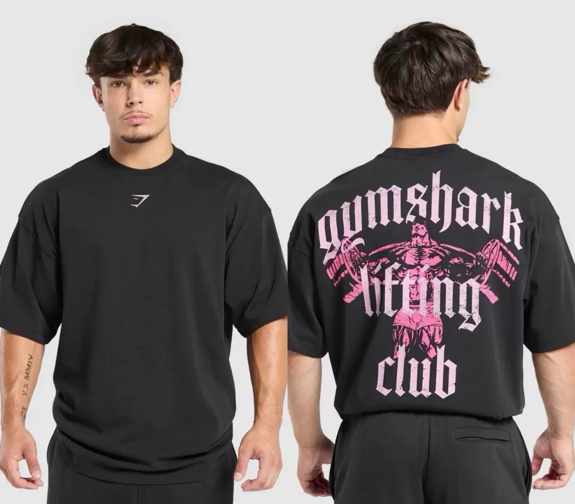 تيشيرتات أوفر سايز من Gymshark (طلب مسبق)