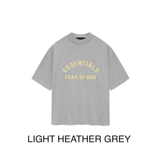 Fear Of God Essentials SS24 Heavy Jersey Crewneck Tee FOG