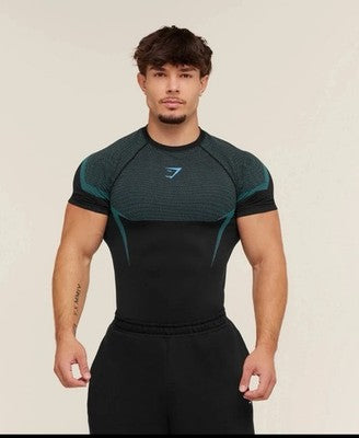 Gymshark Onyx 5.0 Seamless T-Shirt Blue