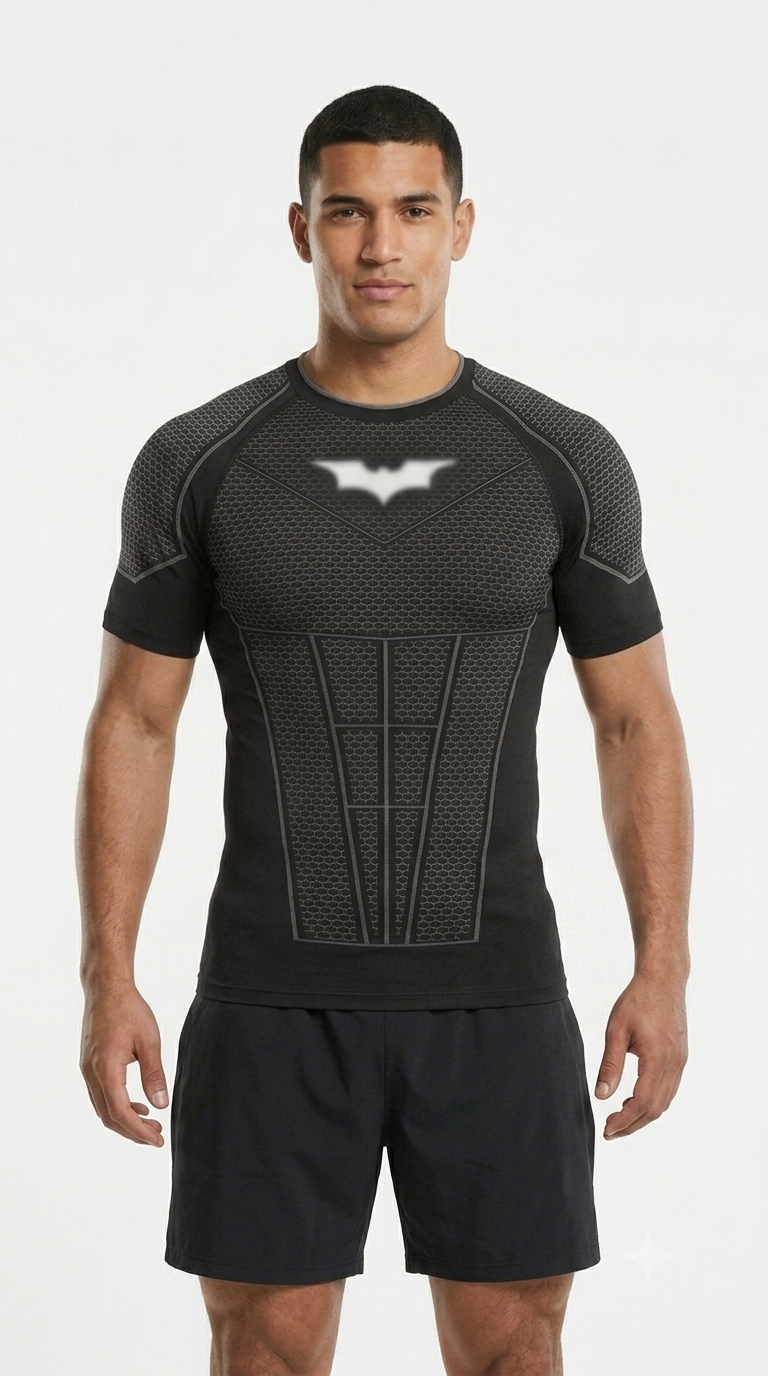 Drip Zone Batman Compression Tee