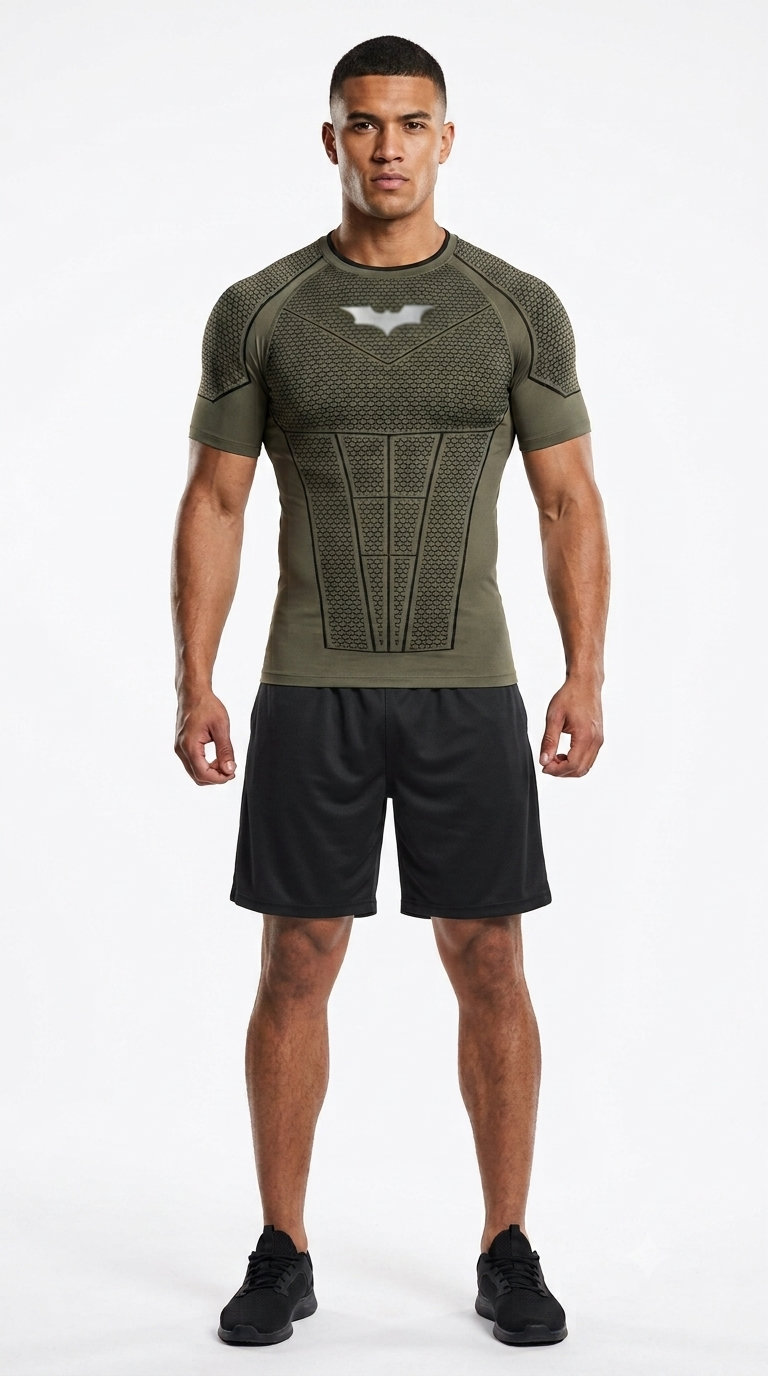 Drip Zone Batman Compression Tee