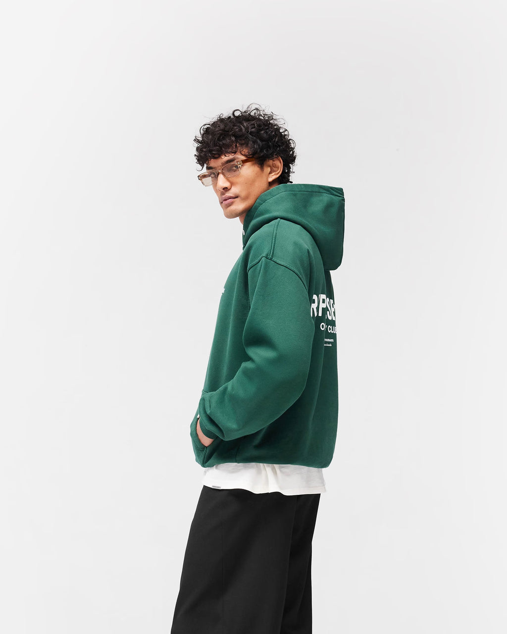 Represent Owners Club Hoodie أخضر