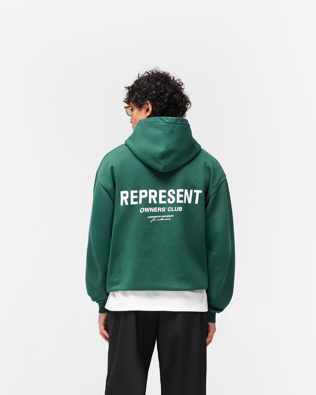 Represent Owners Club Hoodie أخضر