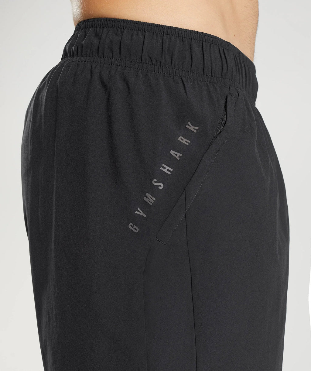 Gymshark Slim Fit Black Shorts
