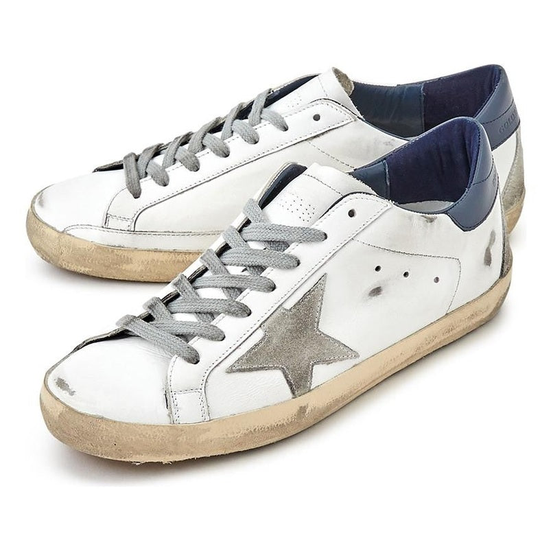 Golden Goose Super-Star Low Top Sneakers - Grey