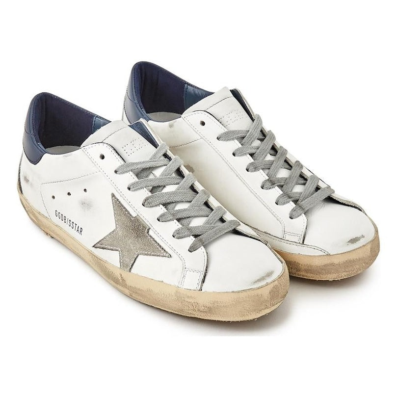 Golden Goose Super-Star Low Top Sneakers - Grey