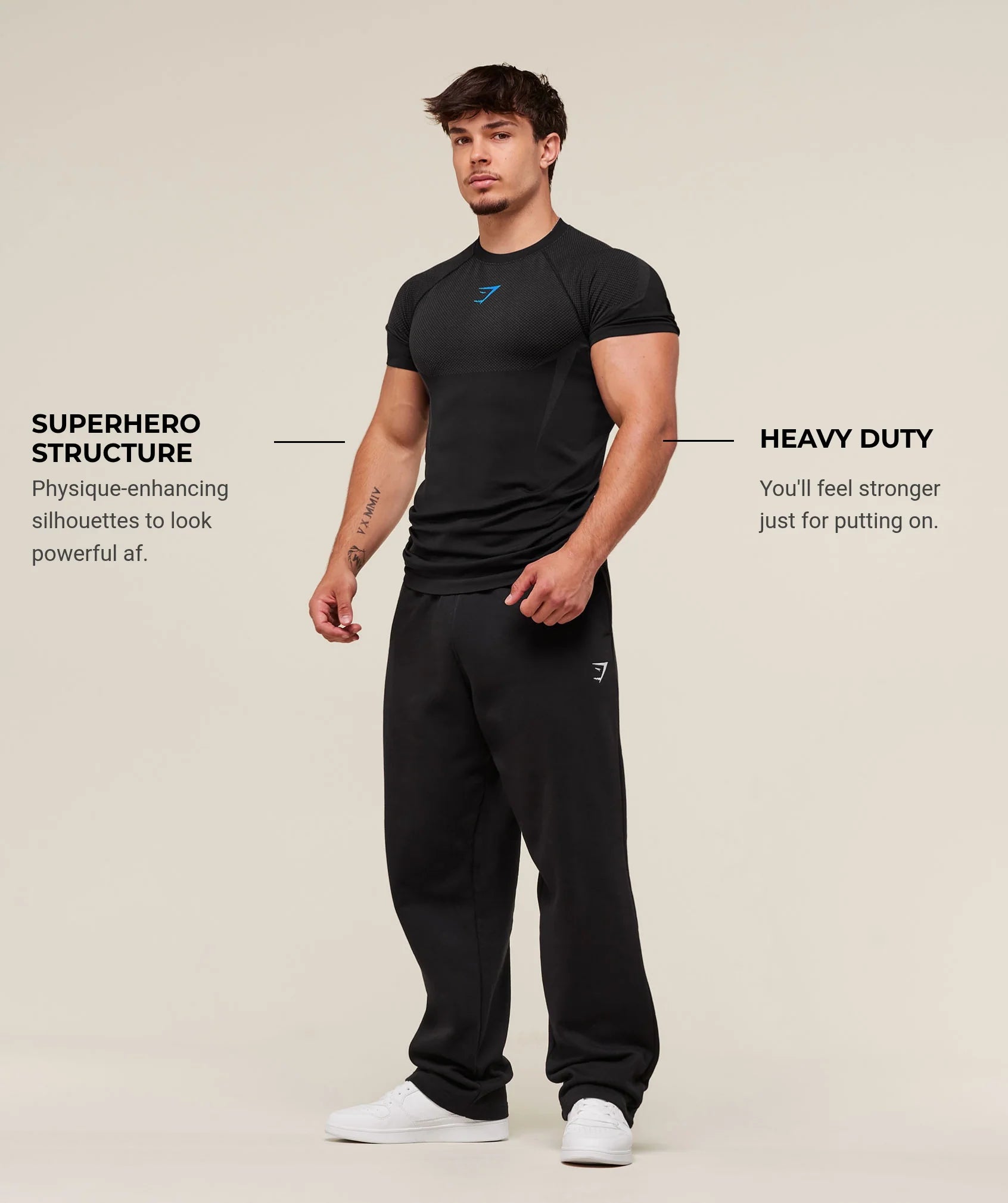 Onyx 5.0 Seamless T-Shirt blackxblue