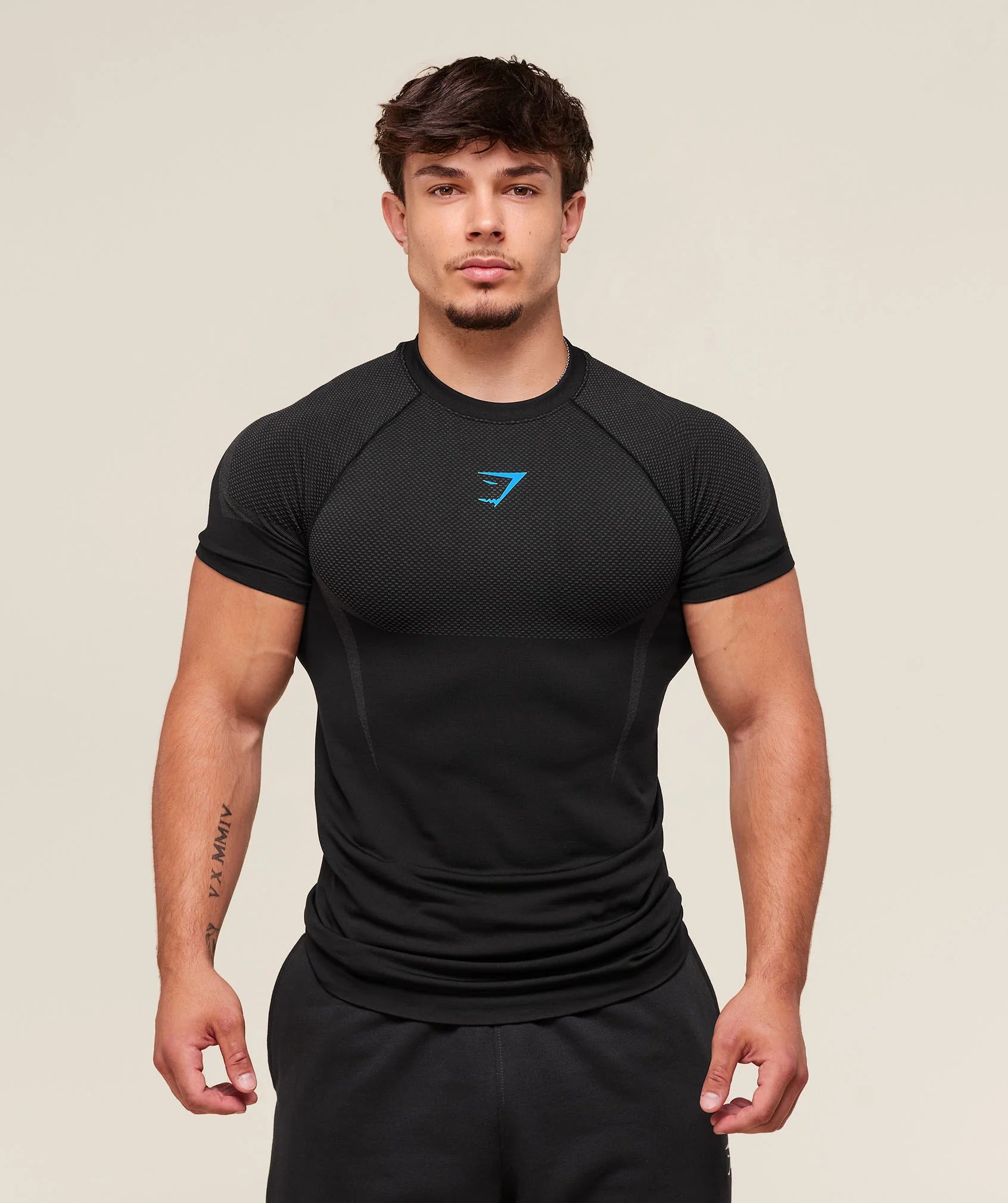 Onyx 5.0 Seamless T-Shirt blackxblue