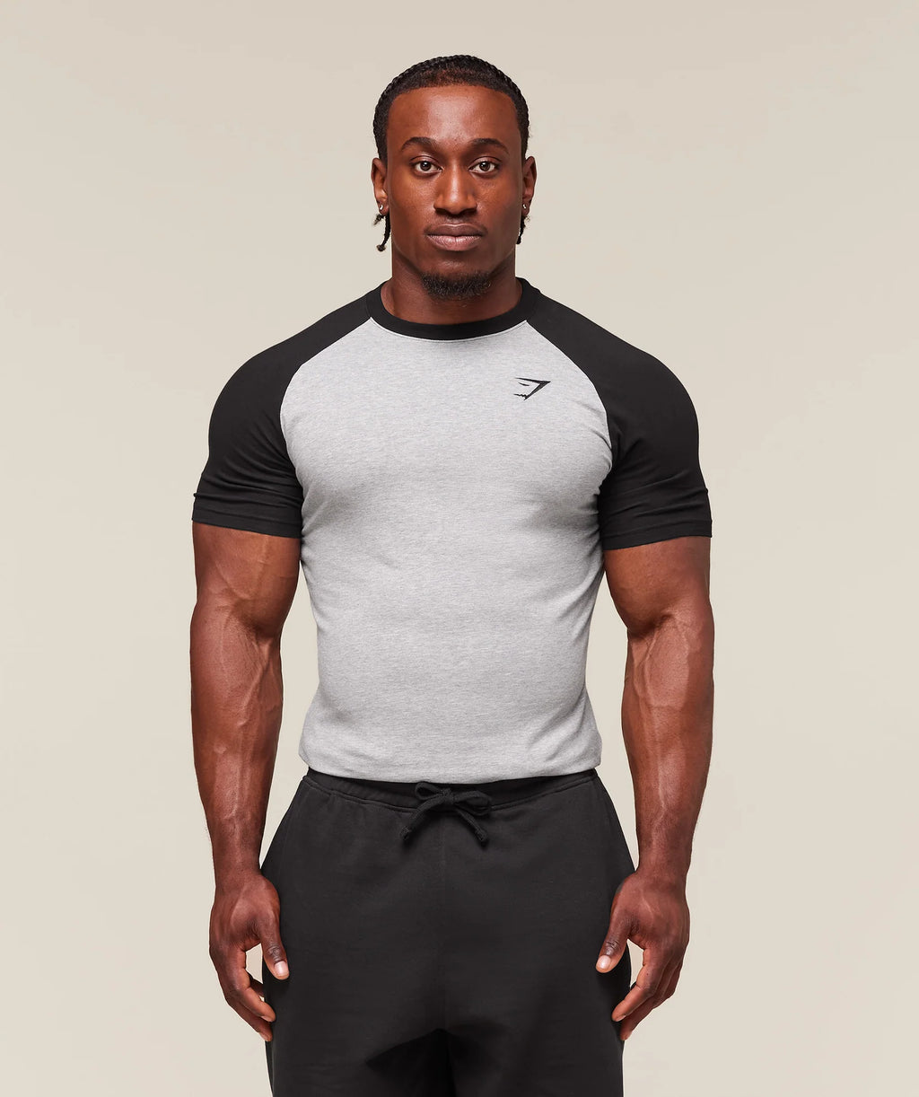 Gymshark Raglan T-Shirt Muscle Fit (Pre Order)
