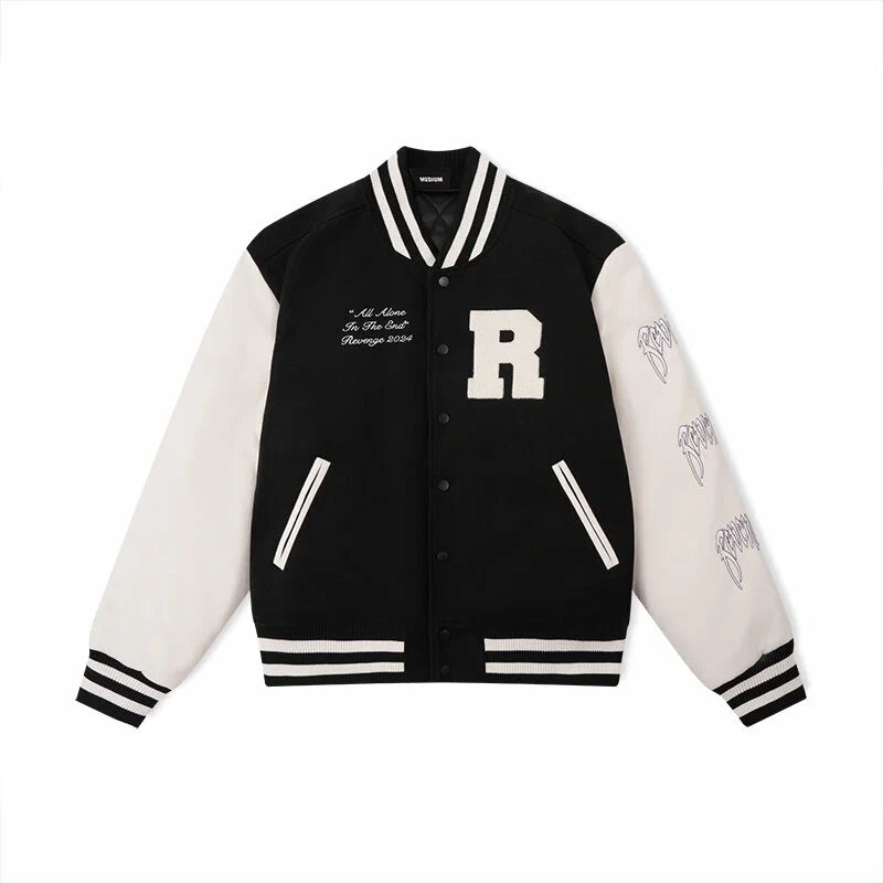 baseball jacket skull
