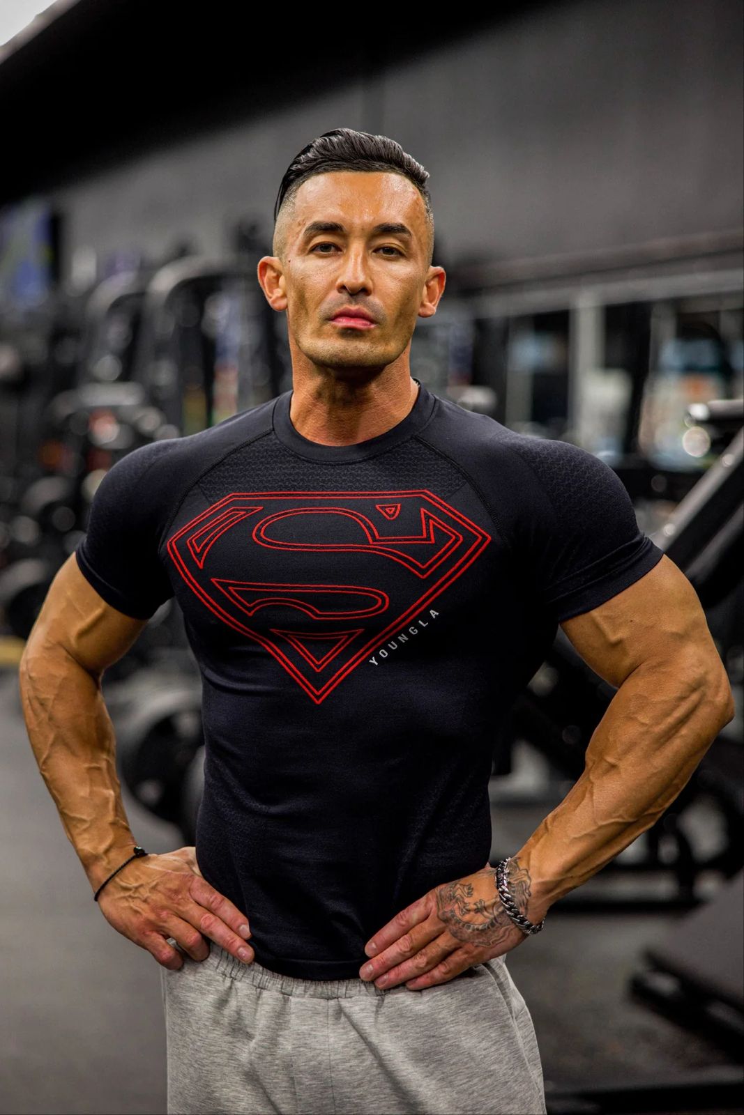 YoungLA x Superman Compression Tee (Pre Order)