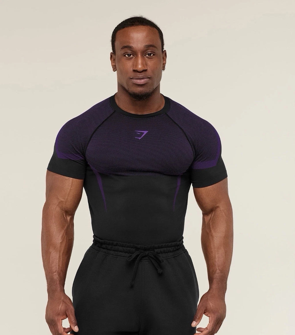 Gymshark Onyx 5.0 Seamless T-Shirt Purple